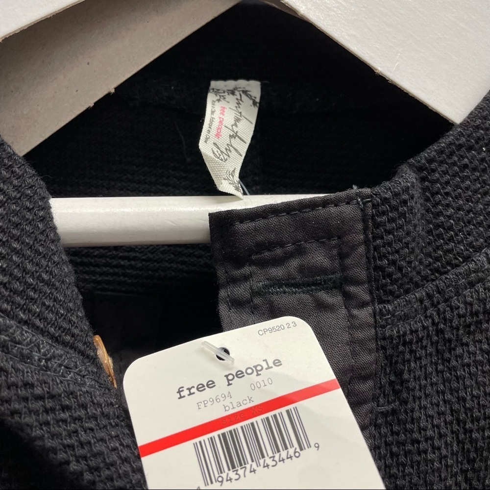 𝅺Peek Aye Bodysuit, Black, X-Small - Picture 8 of 8